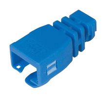 L-COM TDS8CVR-BL Connector Accessory, Strain Relief Boot, L-Com TDS8 Series RJ45 Plugs, PP (Polypropylene)