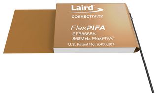 EZURIO EFB8555A3S-15MHF1 RF Antenna, 863 to 870MHz, LoRaWAN / IoT, -1.1dBi, 50ohm, Adhesive / MHF1 Connector