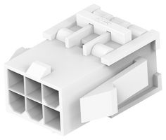 TE CONNECTIVITY - AMP 2385533-6 Heavy Duty Connector Base, AMP VAL-U-LOK Series, Panel Mount
