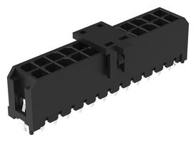 AMPHENOL COMMUNICATIONS SOLUTIONS G88MP241020CREU Pin Header, Wire-to-Board, 3 mm, 2 Rows, 24 Contacts, Through Hole Straight
