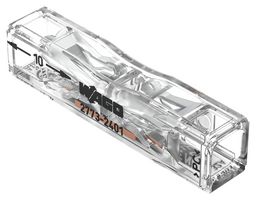 WAGO 2773-2401 Pluggable Terminal Block, 2 Ways, 4 mm², Push In