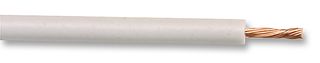 PRO POWER CBBR0212. Wire, Hook Up Tri Rated, PVC, White, 100 m