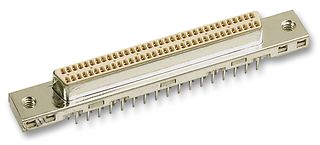 HARTING 60 02 068 5120 I/O Connector, 68 Contacts, Receptacle, SCSI, Through Hole, har-mik, PCB Mount