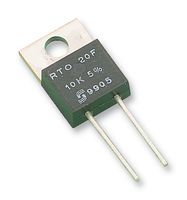 VISHAY RTO020F10001JTE3 Through Hole Resistor, 10 kohm, RTO 20 Series, 20 W, ± 5%, TO-220, 250 V