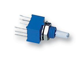 BOURNS 3310H-003-104L Rotary Potentiometer, Sealed Panel Control, 100 kohm, 1 Turns, Linear, 250 mW, ± 20%, 3310 Series