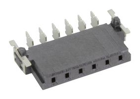 HARTING 15650062601000 PCB Receptacle, Board-to-Board, 2.54 mm, 1 Rows, 6 Contacts, Surface Mount Right Angle