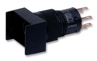 OMRON INDUSTRIAL AUTOMATION A3CJ-7021 Pushbutton Switch, A3C Series, 12 mm, SPST-NO, SPST-NC, On-Off, Rectangular