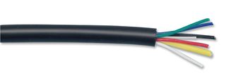 PRO POWER CB02516 Multicore Cable, CCTV, Unscreened, 6 Core, 328 ft, 100 m