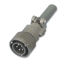 ITT CANNON CA3106E18-1PB Circular Connector, CA Series, MIL-DTL-5015 Series, Straight Plug, 10 Contacts, Solder Pin