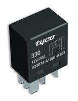 TE CONNECTIVITY V23074A1002A403 Automotive Relay, 24 VDC, 25 A, SPDT, Socket, Quick Connect, Micro A Series