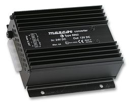 MASCOT 8862 12/12V Isolated Chassis Mount DC/DC Converter, Switch Mode, ITE, 2:1, 81 W, 1 Output, 13.2 V