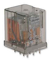FINDER 60.43.8.230.0000 General Purpose Relay, 60 Series, Power, 3PDT, 230 VAC, 10 A