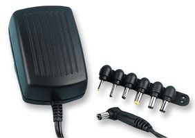 MULTICOMP DSA-0151A-12 ADAPTOR, REG, 12VDC, 1.25A