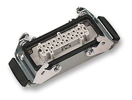 LAPP 10.1020+10.1970 Heavy Duty Connector, EPIC HBE Series, Panel Mount, Receptacle, 24 Contacts, 2 Rows, Socket