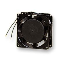 MULTICOMP SF11580AT/1082HBL.GN AC Axial Fan, 115V, Square, 80 mm, 25 mm, Ball Bearing, 22 CFM