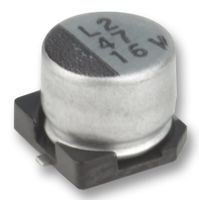 MULTICOMP PRO MCEEL35V107M8X10.5 SMD Aluminium Electrolytic Capacitor, Radial Can - SMD, 100 µF, 35 V, 1000 hours @ 105°C, Polar