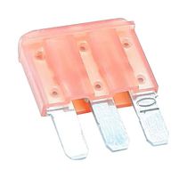 MULTICOMP PRO MP012589 Fuse, Automotive, Red, 10 A, 32 V, 14.3mm x 4.2mm x 10.6mm, MP Auto Blade Micro 3 Series