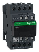 SCHNEIDER ELECTRIC LC1DT25P7 Contactor, LC1D, DIN Rail, 230 VAC, 4PNO, 4 Pole