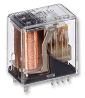 TE CONNECTIVITY - AXICOM 7-1393808-0 Signal Relay, 20 VDC, 4PDT, 2 A, Cradle N V23154 Series, Through Hole, Non Latching