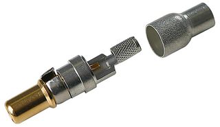 HARTING 09 69 281 7140 D Sub Contact, D SUB Mixed Coaxial Connectors, Pin (Male), Copper, Gold Plated Contacts