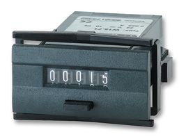 KUEBLER 1.150.510.013.550 Display Counter, Electromechanical, Type W 15.51, 5 Digits, 24 Vdc, 10 Impulses