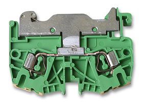 WIELAND ELECTRIC WKF4SL/35 TERMINAL BLOCK, DIN RAIL, 2POS, 14AWG