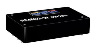 RECOM POWER REM60-2424SW Isolated Through Hole DC/DC Converter, ITE & Medical, DIP, 4:1, 60 W, 1 Output, 24 V