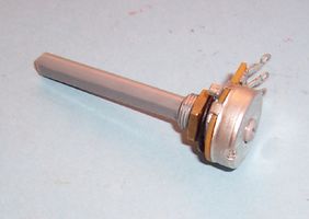 TE CONNECTIVITY - CITEC 23ESB224MMF50NF Rotary Potentiometer, Spindle Operated, 220 kohm, 1 Turns, Logarithmic, 200 mW, ± 20%, 23ESB Series