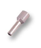 WEIDMULLER H4,0/18 Wire Ferrule, Single Wire, 12 AWG, 4 mm², 8 mm, Grey