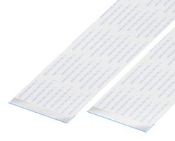 GCT 05-45-D-0101-A-4-06-4-T FFC / FPC Cable, 45 Core, 0.5 mm, Opposite Sided Contacts, 4 ", 101 mm, White