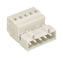 WAGO 721-602 Pluggable Terminal Block, 5 mm, 2 Ways, 28 AWG, 12 AWG, 2.5 mm², Clamp