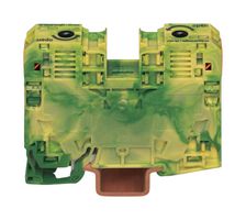 WAGO 285-137 DIN Rail Mount Terminal Block, 2 Ways, 10 AWG, 2 AWG, 35 mm², Clamp