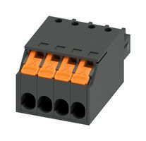 PHOENIX CONTACT 1464107 Pluggable Terminal Block, 3.5 mm, 4 Ways, 1.5 mm², Push-X