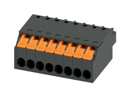 PHOENIX CONTACT 1464111 Pluggable Terminal Block, 3.5 mm, 8 Ways, 1.5 mm², Push-X