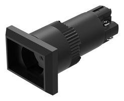 EAO 01-261.0252 Pushbutton Switch, 01 Series, 16.2 mm, SPST-NO, SPST-NC, Maintained, Rectangular Raised