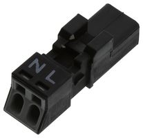 WAGO 890-212 Pluggable Terminal Block, 4.4 mm, 2 Ways, 1.5 mm², Clamp