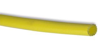 MULTICOMP PRO ACR-4-4-CL Sleeving, Insulating, Braided, Fibreglass / Acrylic Resin, Yellow, 4 mm, 5 m, 16.4 ft