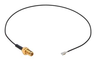 MOLEX 73230-6120 RF / Coaxial Cable Assembly, 12 ", 305 mm, 1.37mm, IPEX MHF1 LK Plug, SMA Bulkhead Jack, 50 ohm