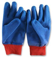 SUPER GLOVE 8404 GLOVE, LATEX, DIPPED, SZ10, 1PR