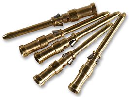 TE CONNECTIVITY - HTS 1-1105050-2 Heavy Duty Connector Contact, HTS, Pin, 21 AWG, Crimp, 10 A, Copper
