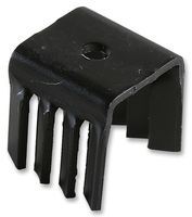 BOYD TV4 Heat Sink, PCB, Board Level, 21 °C/W, TO-126, 22 mm, 19 mm, 19 mm