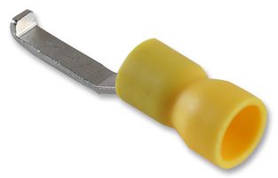 MULTICOMP PRO LBVE5-3 Blade Terminal, LBVE, 12AWG to 10AWG, 6 mm², Yellow, Vinyl, 3mm x 1mm