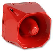 FULLEON AS/S/115-230/R/120 Sounder, Asserta, Multiple Tones, 120dB, 230VAC, 70mA, IP66, 155mm Ext. Depth