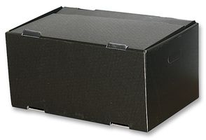 CORSTAT CONTAINERS 5000-432 Antistatic Storage, Conductive, Stackable Tray, 220 mm, 300 mm