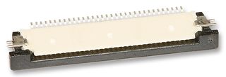 MOLEX 54132-3397 FFC / FPC Board Connector, ZIF, 0.5 mm, 33 Contacts, Easy-On 54132 Series, Solder, Bottom, 1 Row