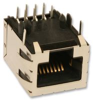 MOLEX 440500006 Modular Connector, RJ45 Jack, 1 x 1 (Port), 8P8C, Cat5, Cat5e, Through Hole Mount