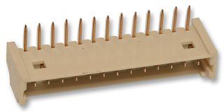 MOLEX 530481310 Pin Header, Right Angle, Wire-to-Board, 1.25 mm, 1 Rows, 13 Contacts, Through Hole Right Angle