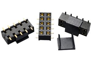 MULTICOMP PRO MP013369 PCB Receptacle, Board-to-Board, 2.54 mm, 2 Rows, 10 Contacts, Surface Mount Straight
