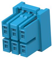 TE CONNECTIVITY - AMP 2420266-6 Heavy Duty Connector Base, 4mm Pitch, WTB, HCI Series, Free Hanging