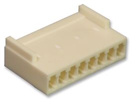 MOLEX 22-01-1082. Connector Housing, Natural, KK 5051 Series, Receptacle, 8 Ways, 2.5 mm